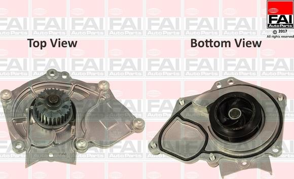 FAI AutoParts WP6656 - Su nasosu furqanavto.az