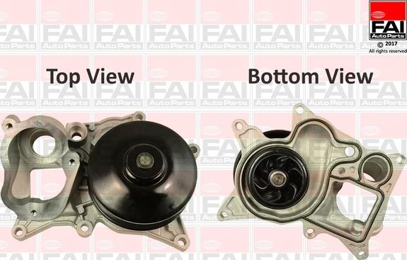 FAI AutoParts WP6653 - Su nasosu furqanavto.az