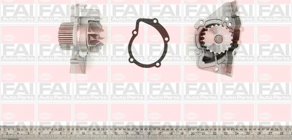 FAI AutoParts WP6083 - Su nasosu furqanavto.az