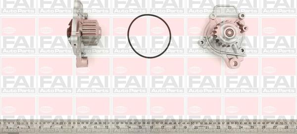 FAI AutoParts WP6152 - Su nasosu furqanavto.az