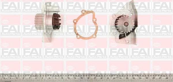 FAI AutoParts WP6110 - Su nasosu furqanavto.az