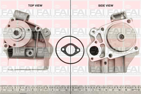 FAI AutoParts WP6130 - Su nasosu furqanavto.az