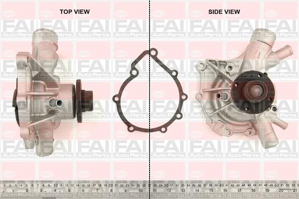 FAI AutoParts WP6366 - Su nasosu furqanavto.az