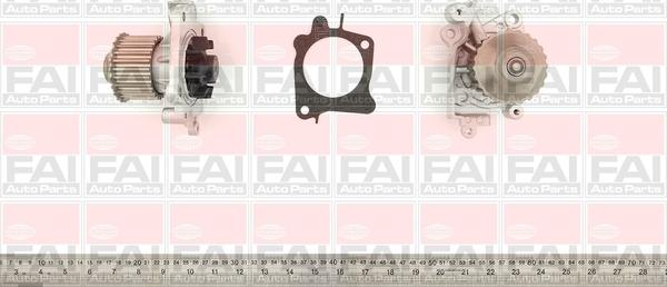 FAI AutoParts WP6303 - Su nasosu furqanavto.az