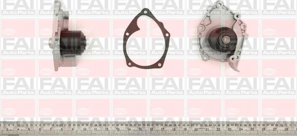 FAI AutoParts WP6386 - Su nasosu furqanavto.az