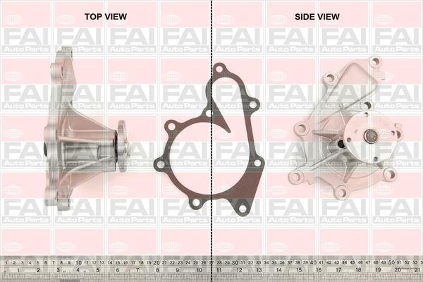 FAI AutoParts WP6377 - Su nasosu furqanavto.az