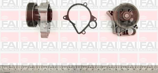 FAI AutoParts WP6231 - Su nasosu furqanavto.az