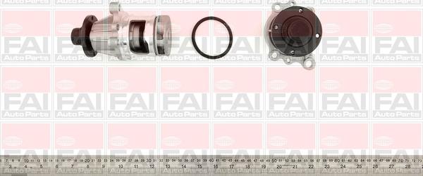 FAI AutoParts WP3067 - Su nasosu furqanavto.az