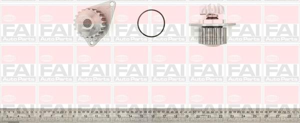 FAI AutoParts WP2492 - Su nasosu furqanavto.az