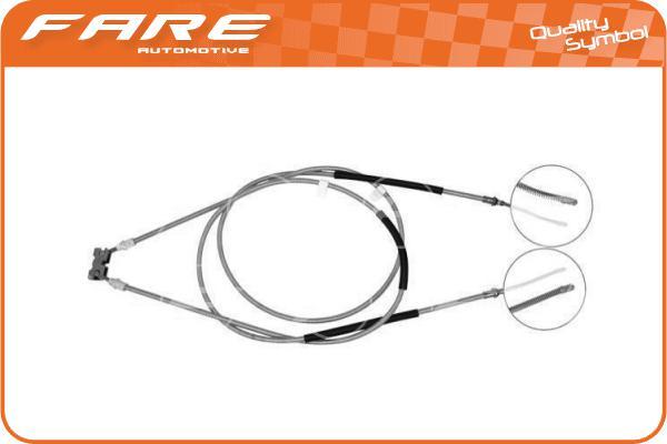 FARE SA 18216 - Kabel, dayanacaq əyləci furqanavto.az