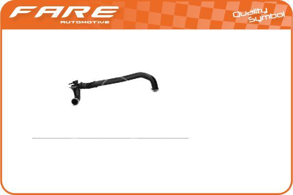 FARE SA 24163 - Radiator şlanqı furqanavto.az