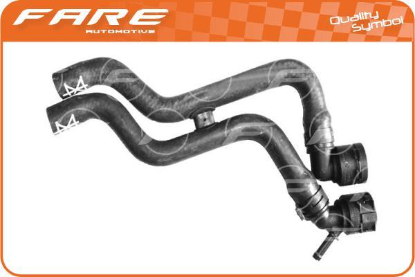 FARE SA 23801 - Radiator şlanqı furqanavto.az