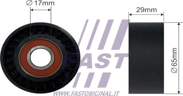 Fast FT44554 - Yönləndirmə / Bələdçi Kasnağı, v-yivli kəmər furqanavto.az