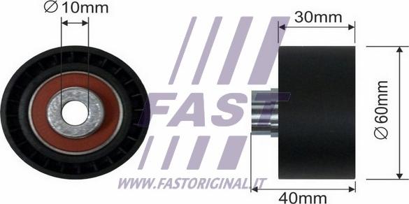 Fast FT44086 - Yönləndirmə / Bələdçi kasnağı, vaxt kəməri furqanavto.az