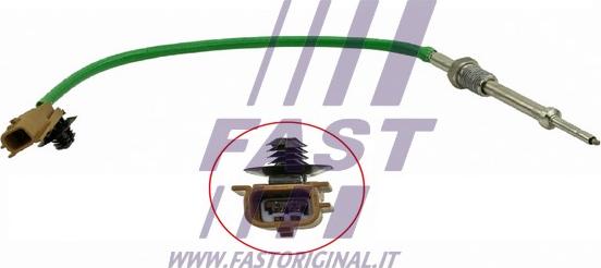 Fast FT80238 - Sensor, işlənmiş qazın temperaturu furqanavto.az