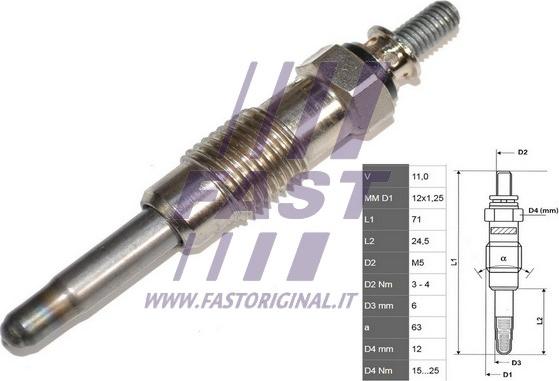 Fast FT82710 - İşıqlandırma şamı www.furqanavto.az