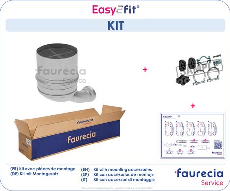 Faurecia FS45403S - Tüs / Hissəcik filtri, egzoz sistemi furqanavto.az