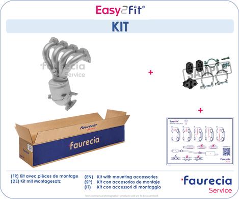 Faurecia FS40098K - Manifold Katalitik Konvertor furqanavto.az