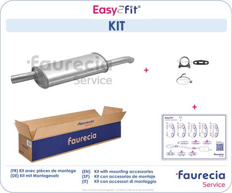 Faurecia FS40127 - Son səsboğucu furqanavto.az