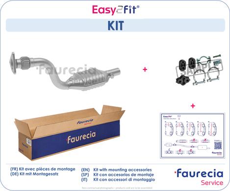 Faurecia FS55549K - Katalitik çevirici furqanavto.az