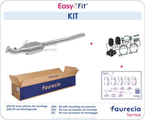 Faurecia FS55521K - Katalitik çevirici furqanavto.az