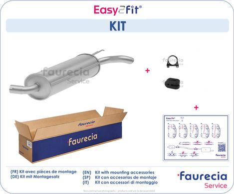 Faurecia FS55522 - Son səsboğucu furqanavto.az