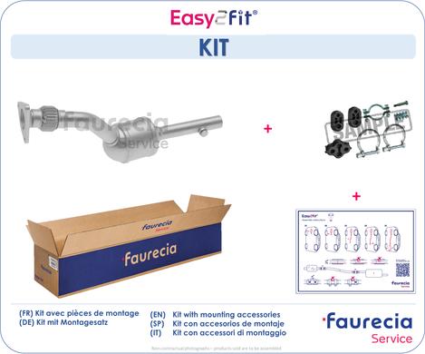 Faurecia FS55789K - Katalitik çevirici furqanavto.az