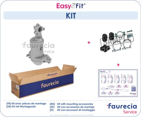 Faurecia FS53395K - Katalitik çevirici furqanavto.az