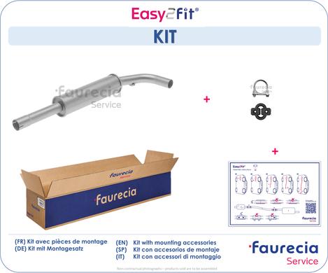 Faurecia FS63174 - Ön səsboğucu furqanavto.az