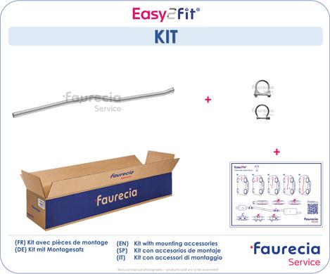 Faurecia FS15677 - Təmir borusu, katalitik çevirici furqanavto.az