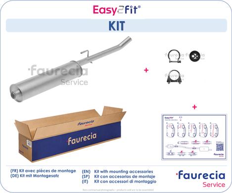 Faurecia FS15189 - Ön səsboğucu furqanavto.az