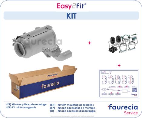 Faurecia FS10105S - Tüs / Hissəcik filtri, egzoz sistemi furqanavto.az