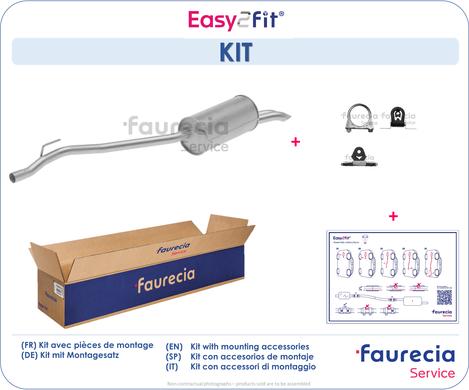 Faurecia FS80447 - Son səsboğucu furqanavto.az