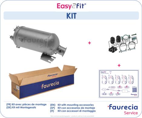Faurecia FS80781S - Tüs / Hissəcik filtri, egzoz sistemi furqanavto.az