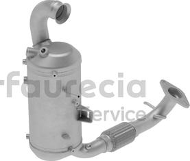 Faurecia FS30133F - Tüs / Hissəcik filtri, egzoz sistemi furqanavto.az