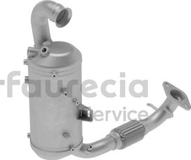 Faurecia FS30390F - Tüs / Hissəcik filtri, egzoz sistemi furqanavto.az