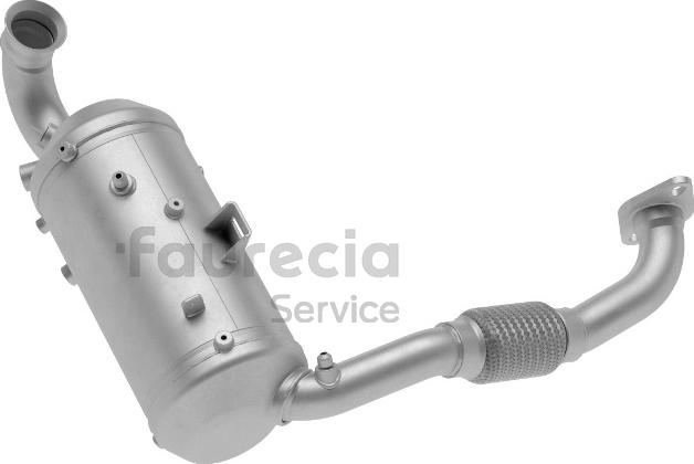 Faurecia FS30364F - Tüs / Hissəcik filtri, egzoz sistemi furqanavto.az