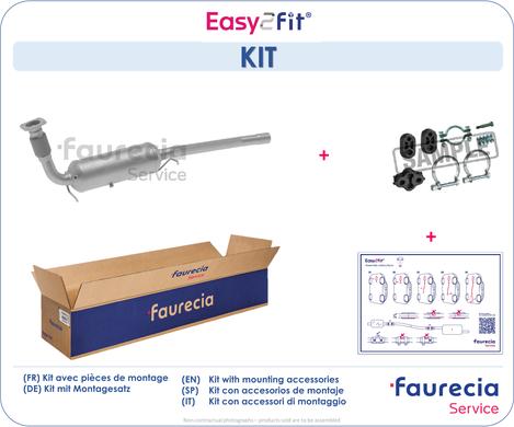 Faurecia FS30330S - Tüs / Hissəcik filtri, egzoz sistemi furqanavto.az