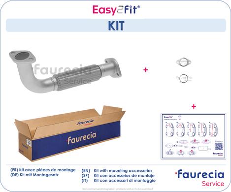 Faurecia FS30742 - Egzoz borusu furqanavto.az