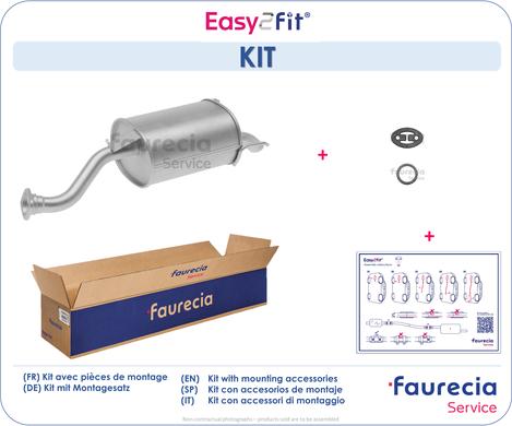 Faurecia FS33374 - Son səsboğucu furqanavto.az