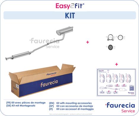 Faurecia FS70390 - Son səsboğucu furqanavto.az