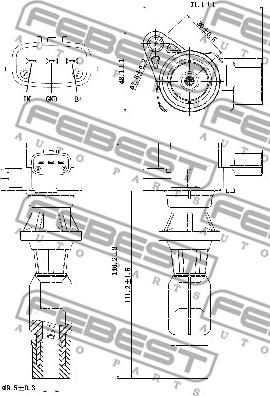 Febest 05640-003 - Alovlanma bobini furqanavto.az