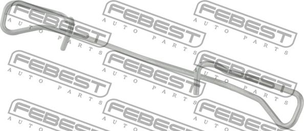 Febest 0103-001 - Bulaq, disk əyləc yastığı furqanavto.az