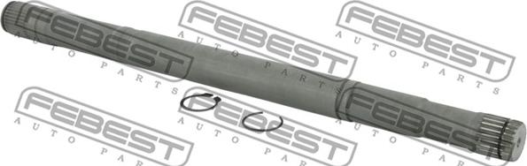 Febest 0112-CT220RH - Sürücü mili furqanavto.az