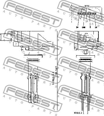 Febest 16640-003 - Alovlanma bobini furqanavto.az