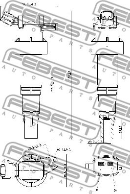 Febest 12640-011 - Alovlanma bobini furqanavto.az