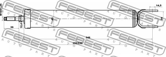 Febest 12650915R - Amortizator furqanavto.az