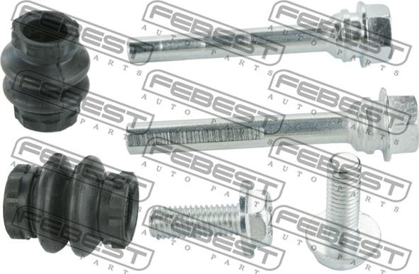 Febest 2574-308R-KIT - Bələdçi Bolt, əyləc kaliperi furqanavto.az