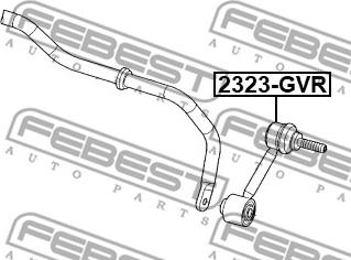 Febest 2323-GVR - Çubuq / Strut, stabilizator furqanavto.az