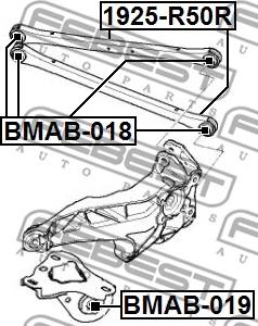 Febest BMAB-018 - Nəzarət Kolu / Arxa Qol furqanavto.az